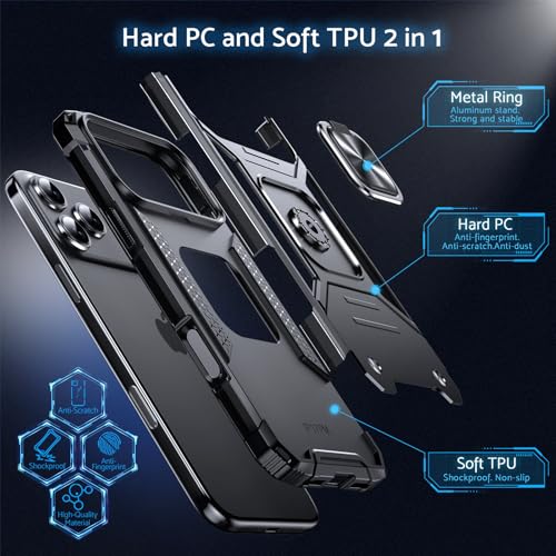 Coque iPhone 17 Pro Max étui robuste haut de gamme DASFOND - 5