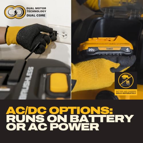 DEWALT 20V Cordless Shop Vac, AC/DC 9 Gal Wet Dry Vacuum Cleaner, Tool Only by DEWALT - Used condition - Image 4