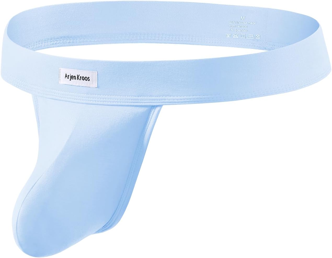 Arjen Kroos Jockstraps for Men Sexy Thong Underwear Dual Pouch Jock Strap Athletic Supporter