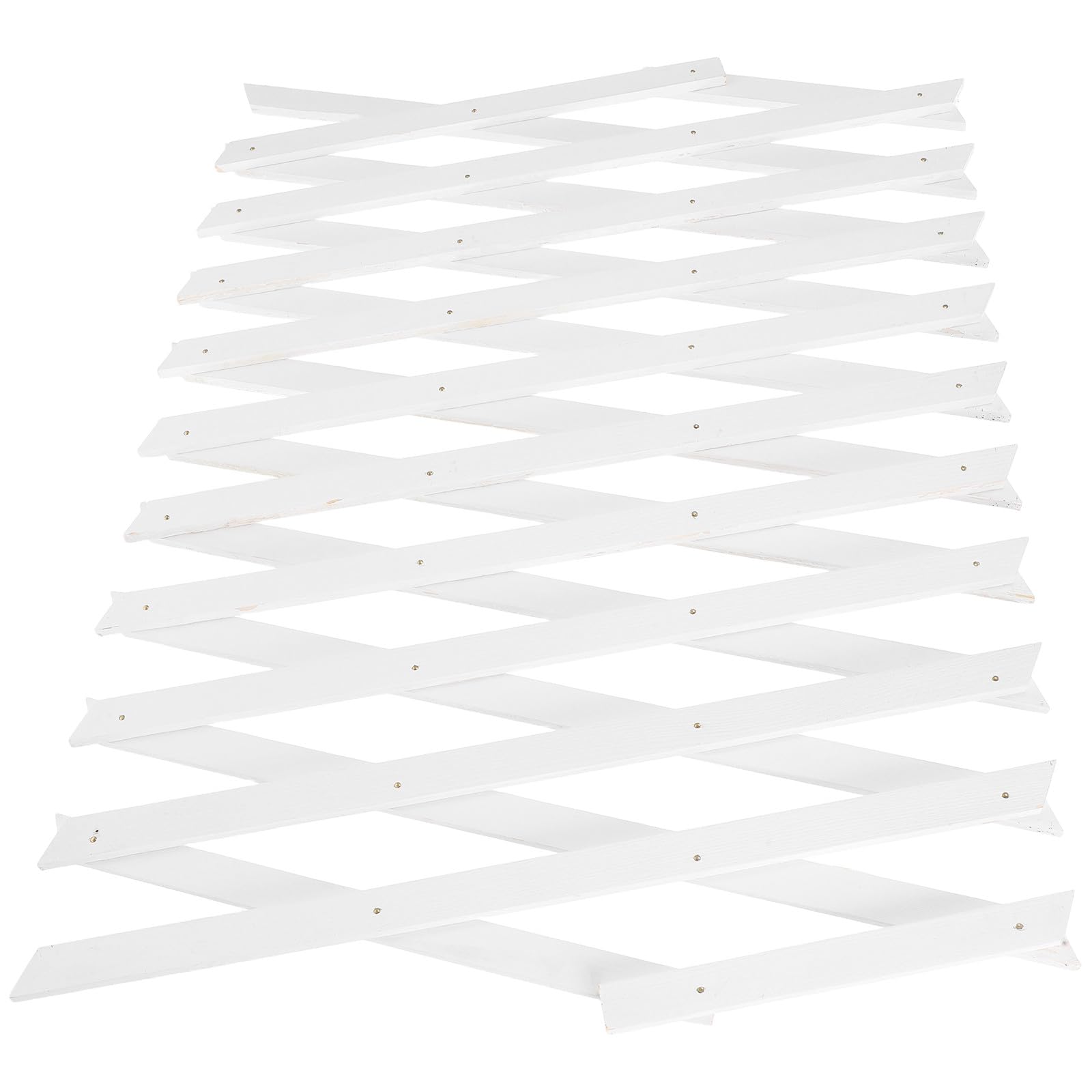 Treillis extensible blanc H44 cm pour guider les plantes rebelles