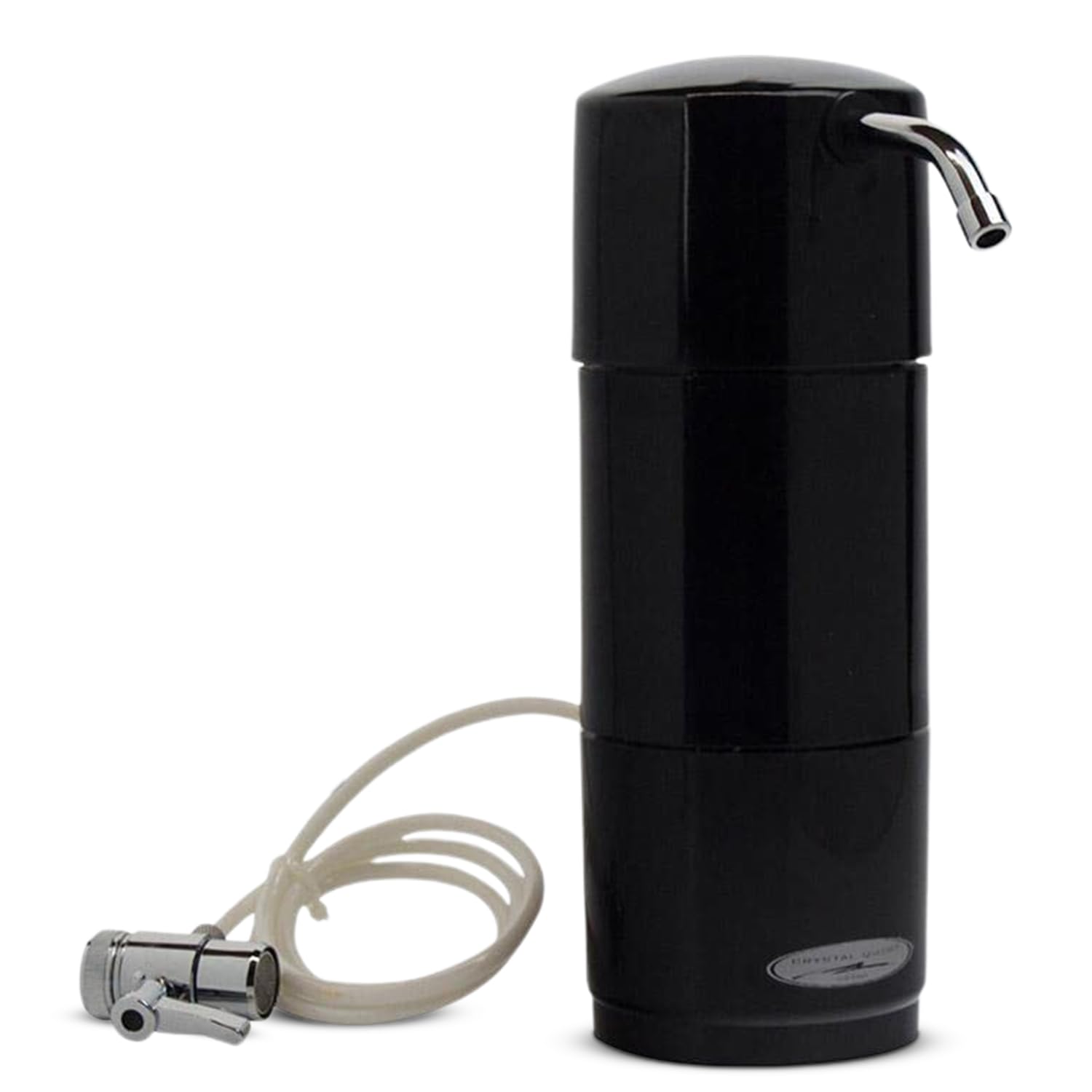 Fluoride Removal | Smart Classic Countertop Water Filter System | Black | Crystal Quest
