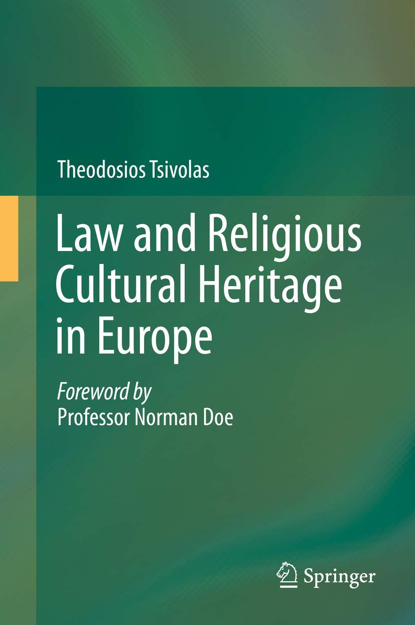Law and Religious Cultural Heritage in Europe : comprendre le statut des églises