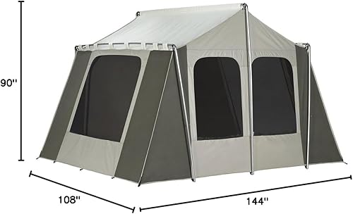 Miniatura 3 de KODIAK CANVAS Tienda de campaña de lona 12x9, marrón, talla única