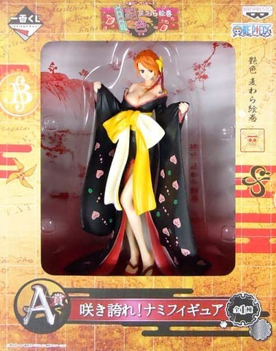 ワンピース くじ 咲き誇れ!艶色 麦わら絵巻 A賞 ナミ フィギュア