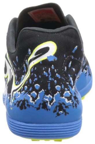 PUMA PUMA Men's crossfox XCS-m, Black/Brilliant Blue, 10 D US