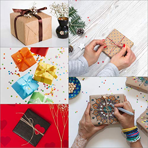 Belle Vous Boite Cadeau Blanche (Lot de 50) - Boite Papier Kraft Blanc 12 x 12 x 9 cm - Boite Carton Blanche Emballage Cadeau Facile à Assembler pour Fêtes, Anniversaires, Mariages - Image 7