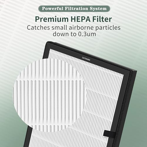 Filtre Lunino E-200 avec tablettes d'aromathérapie pour purifier le salon - 5