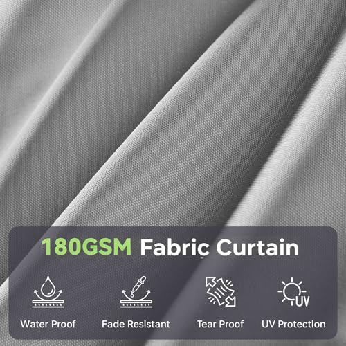 Image of Aoxun 12' X 16' Hardtop Gazebo with Drainage System, Aluminum Outdoor Gazebo with Galvanized Steel Double Roof, Patio Permanent Metal Pavilion with Netting, for Garden, Deckyard, Grey