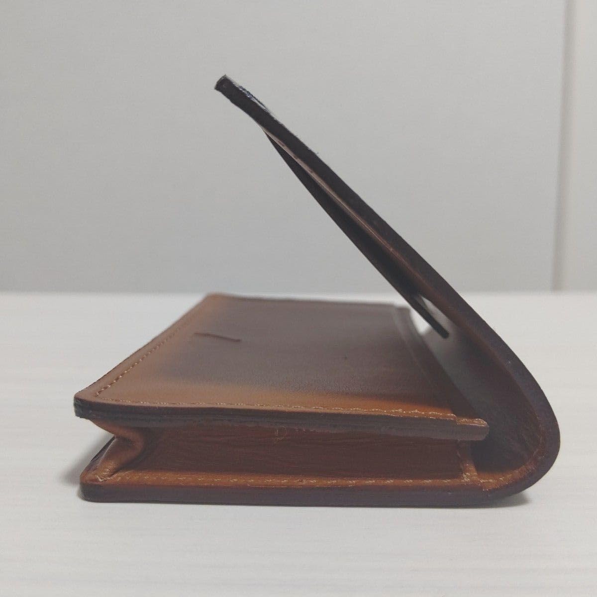 Amazon.co.jp: 土屋鞄製造所 ブライドル 名刺入れ ネイビー ブラシ付