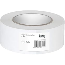 Paneles De Fibra De Vidrio Knauf Tiras para Cubrir Juntas, Blanco, 25 m
