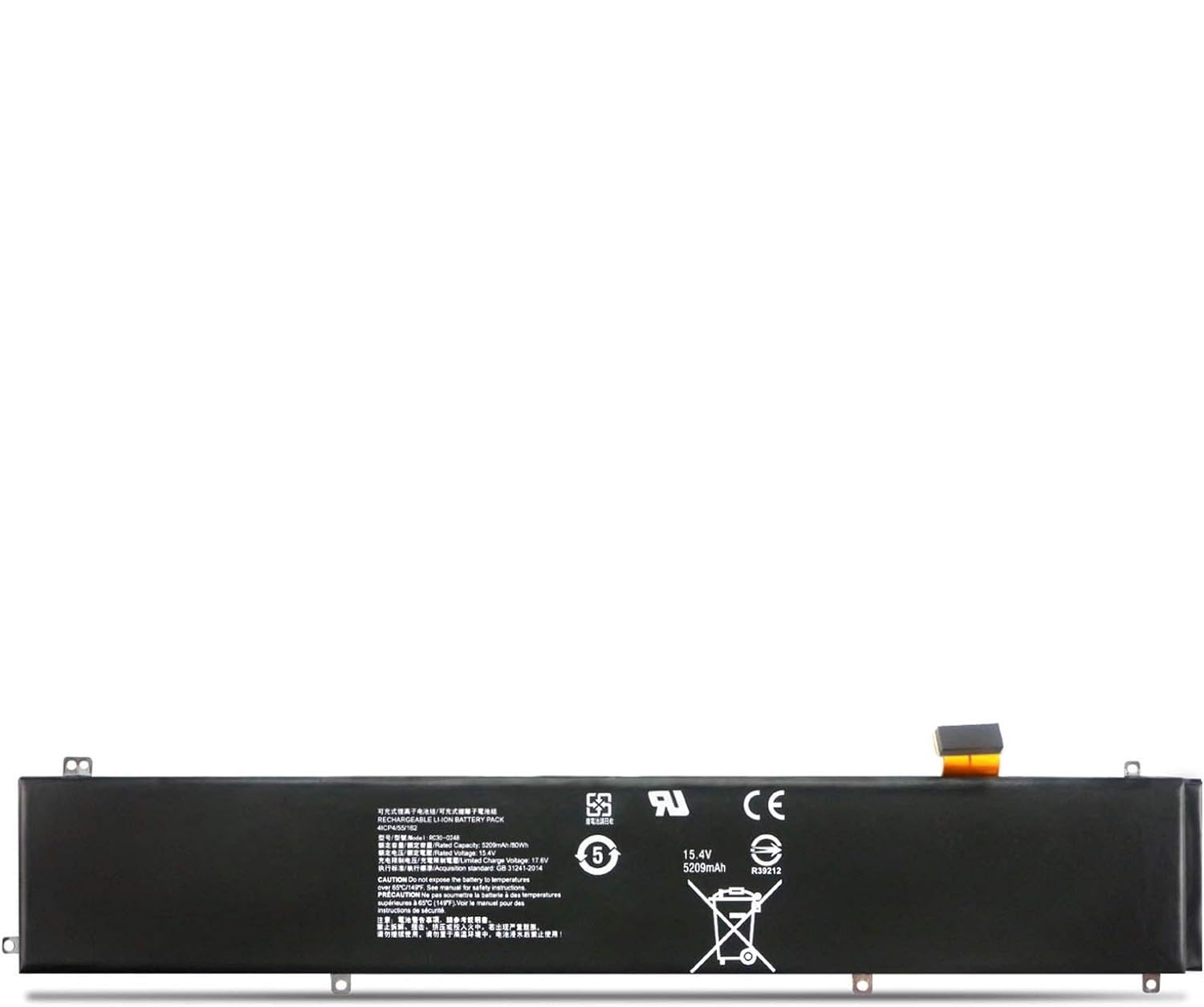 Wefly RC30-0248 Laptop Battery Compatible for Razer Blade Advanced 15 2018 2019 2020 2021 RTX 2060 2070 2080 RZ09-02385 RZ09-02386 RZ09-02386E92 RZ09-02486 RZ09-02886 RZ09-02887 Laptop Battery