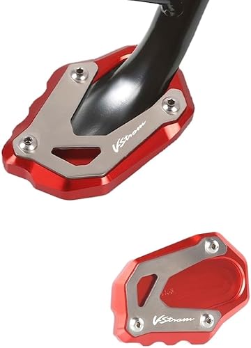Miniatura 2 de Motorcycle Side Stand pad for Suzuki V-Strom 1050XT 1050 2014-2019 2020 2021 2022 2023 Motorcycle Foot Side Stand Enlarger Extension Kickstand Plate