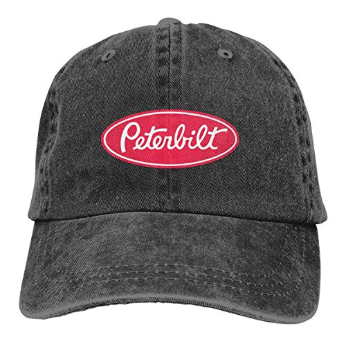 WJGJ Peterbilt Trucks Coton Chapeau Chapeau De Cowboy Casquettes De Baseball Noir Cover