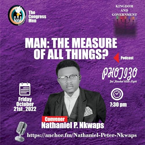 Man: The Measure Of All Things? Podcast Por  arte de portada