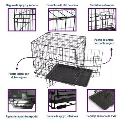 Mejores precios y opiniones de Jaula para transportar perros comprados en linea. 23 Imagen adicional