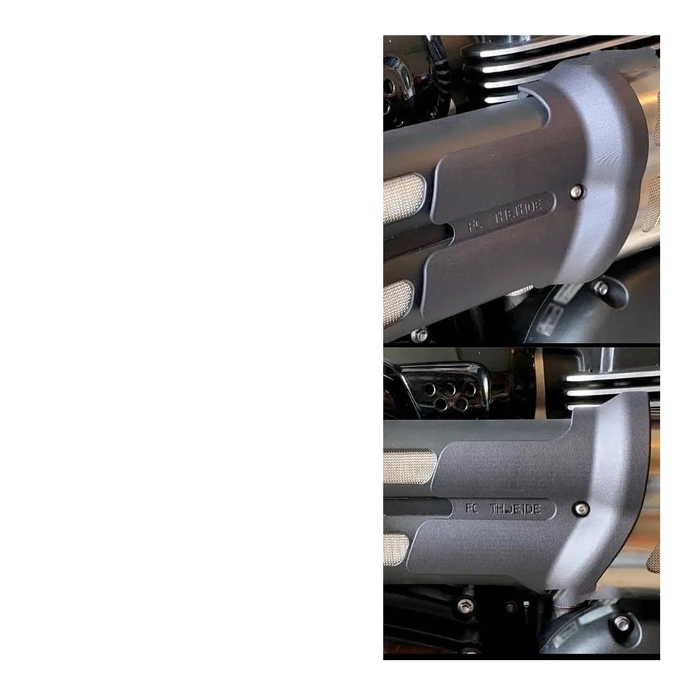 para Scrambler 1200 Protector Térmico para Motocicleta Silenciador De Escape Cubierta De Tubo Accesorios Protectores Protección Tubo Escape