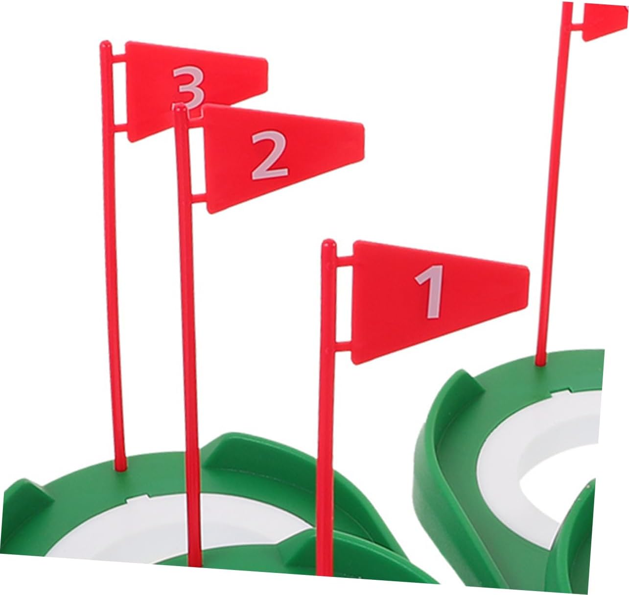 POPETPOP Golf Training Tool Set 9 Pcs Putting Cup Flag for Accurate Indoor/Outdoor Practice