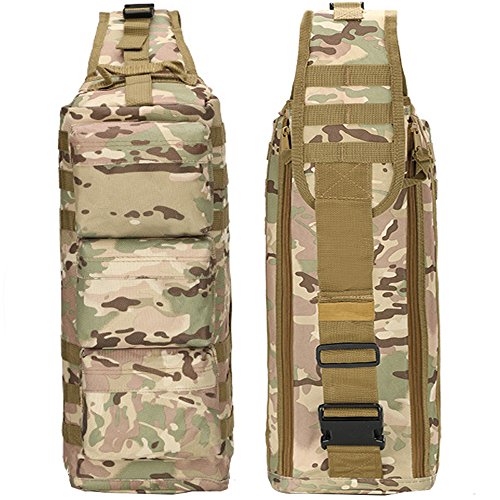 Greenpromise Mochila Militar táctica de Asalto, Mochila Militar Molle Impermeable pequeña Mochila para Senderismo al Aire Libre Camping Caza, CP Camouflage