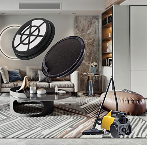 4 Staubsaugerfilter Ersatz für Eureka WhirlWind beutellosen Kanister-Staubsauger, passend für NEN110A, NEN110B, NEN110D