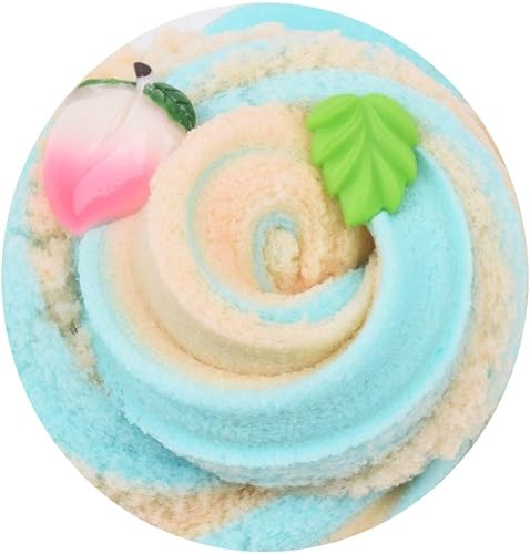 Miniatura 2 de Paquete de 2 slimes de algodón de hoja de menta, melocotón y nube, supersuaves y antiadherentes, para niños y niñas