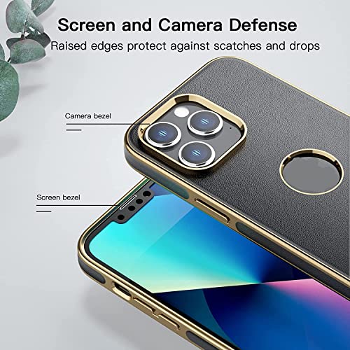 Coque compatible chargement sans fil iPhone 14 Plus marron chic - 5
