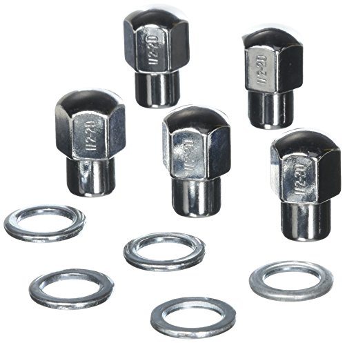 Image of Weld Racing 601-1466 Lug Nuts 1 /2 RH Closed End w /Washers (5pk)