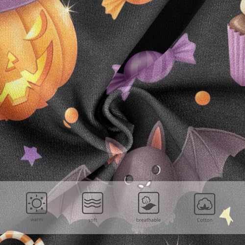 Halloween Lanterns Underwear Toddler Girl, Girls Cotton Underwear, 2T–8 Years3