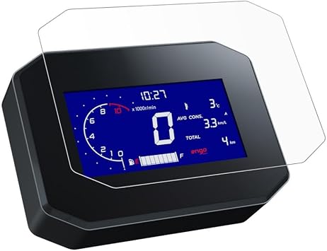 Engo Honda Adv 350 İle Uyumlu Motosiklet Ekran Koruyucu Tft Dijital Gösterge Paneli İçin 9h Kırılmaz Esnek Nano Cam Koruma