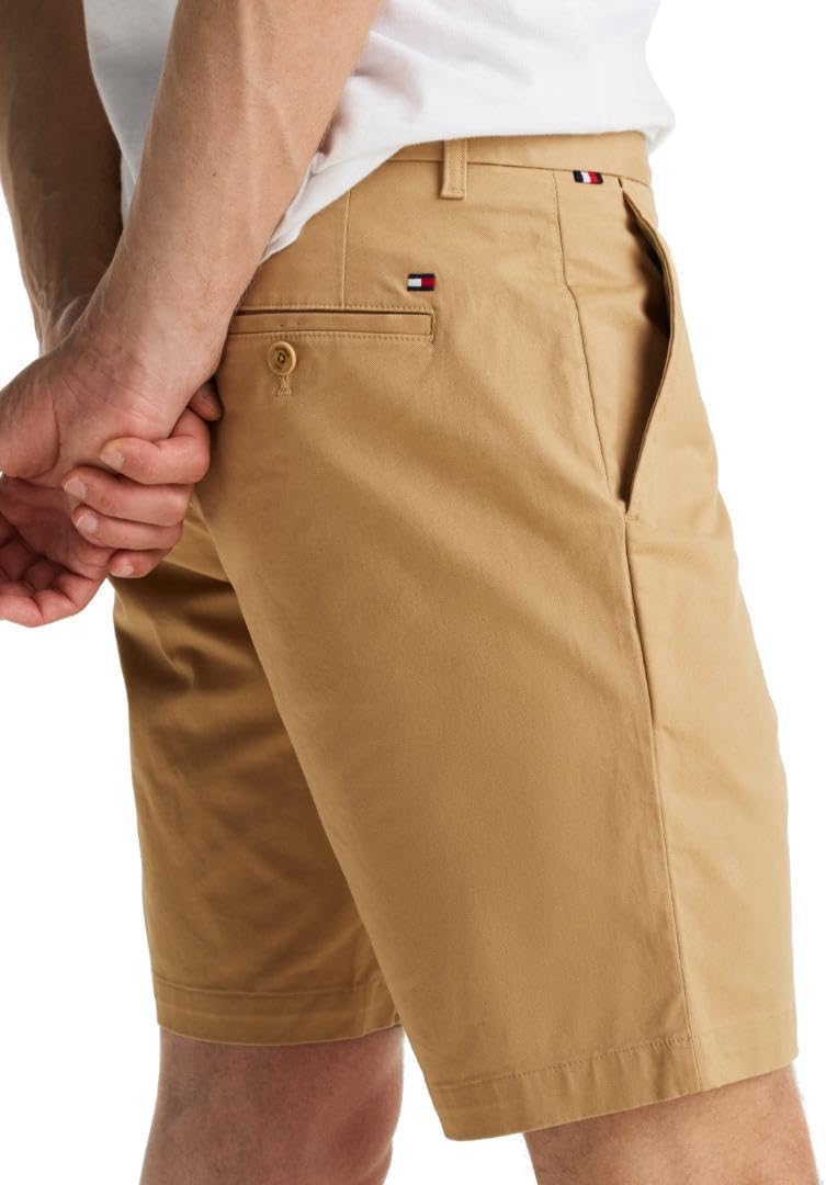 Tommy Hilfiger Men's Casual Cotton Shorts 9 Inch with Stretch, Also Available in Big and Tall - Image 2