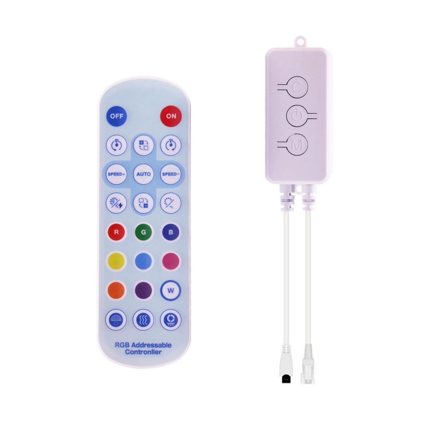 Lampe LED WS2811 avec télécommande pour effet dynamique - 2