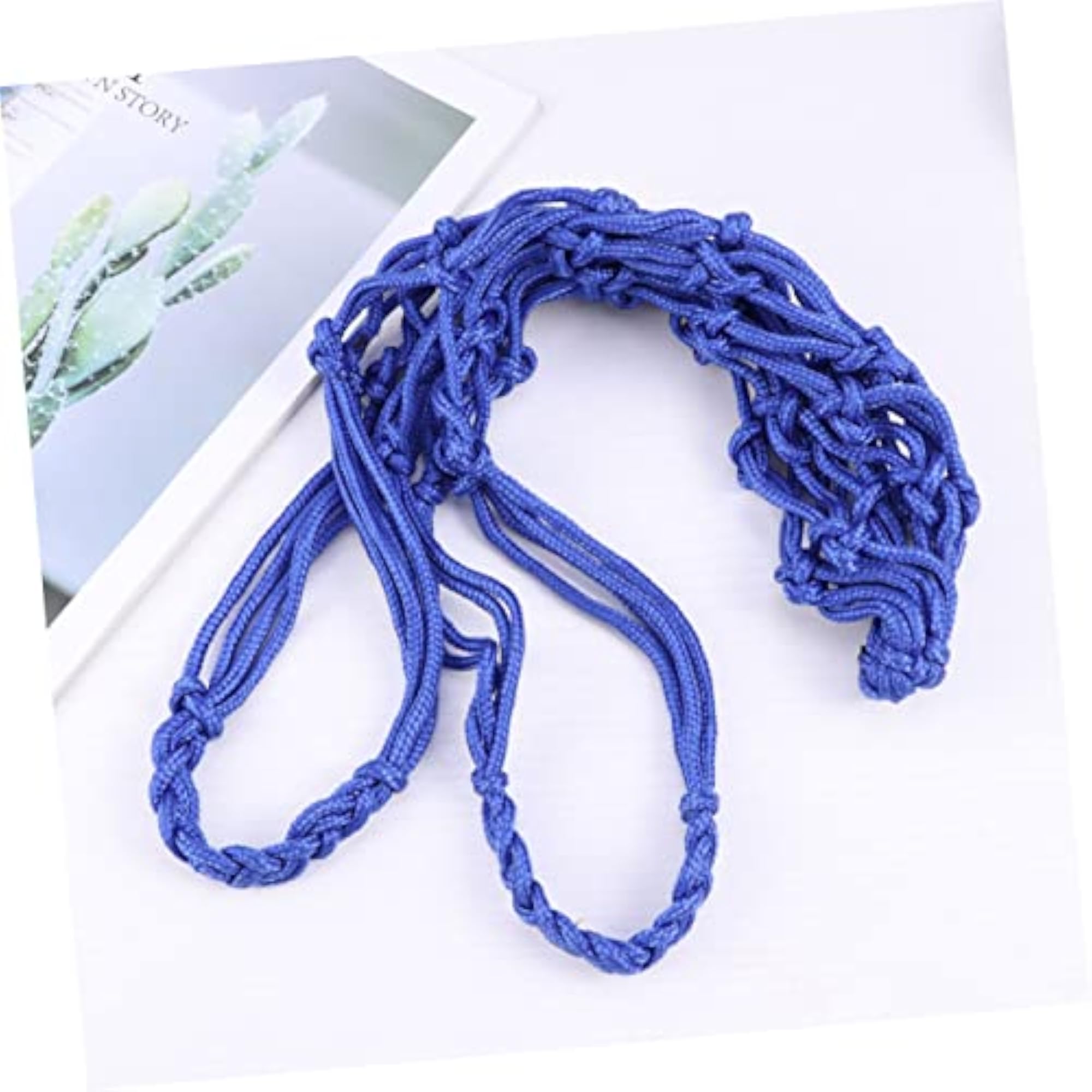 6pcs Heavy Duty Nylon Mesh Ball Bag Drawstring