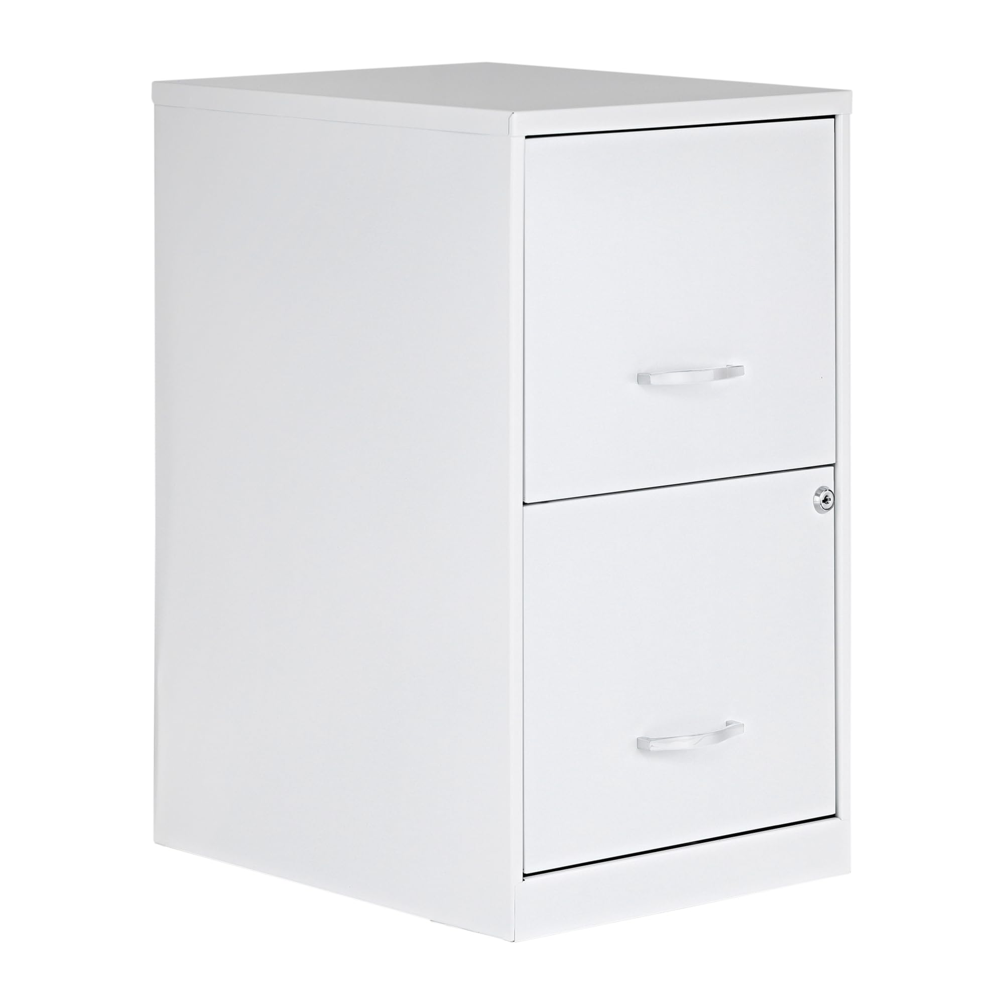 NuSparc 2-Drawer Locking Filing Cabinet in black | Mubboo