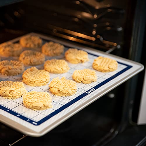 Image of Tovolo Pro-Grade Silicone Cookie Mat W /Grid For Baking, Food And Meal Prep, Cooking And More