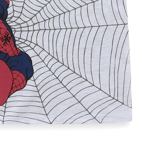 Image of Marvel Spider-Man Boys Short Sleeve T-Shirt and Shorts Set for Big Kids