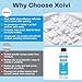 xcivi 40 Count Descaling Tablets Descales Compatible with Momcozy, Baby Brezza Bottle Washer, Descaling Tablets for Milk & Limescale Removal, Effective for GROWNSY Bottle Washer, Warmer, Sterilizer