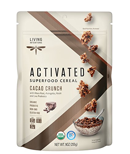 Living Intentions Cereal - Organic - Superfood - Cacao Crunch - 9 oz - case of 6 image 3