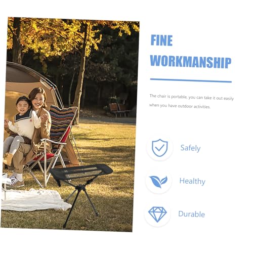 Chaise camping compacte et résistante avec assise pliante de randonnée - 7