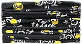 BUFF UV Multifunctional Headwear, Tour De France Logos Black, One Size
