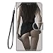 Produktbild Miagon Full Body Flip PU Leder Schutzhülle für Samsung Galaxy S21 Ultra,Bunt Muster Hülle Brieftasche Case Cover Ständer mit Kartenfächer,Mädchen