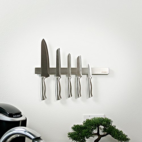 Magnetic Knife Bar 15 Inch, Stainless Steel Strong Magnet Knife Holder #TOP3