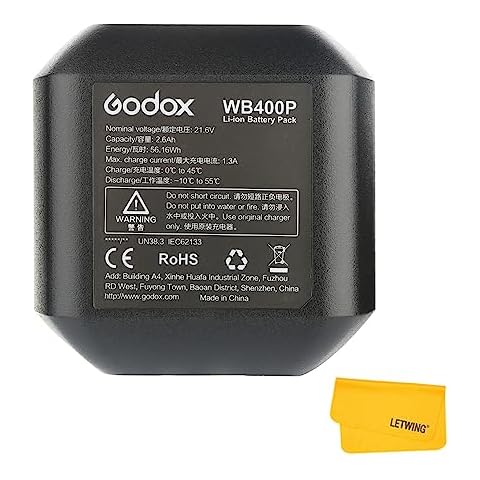 Batterie GODOX WB400P pour AD400 Pro Cover