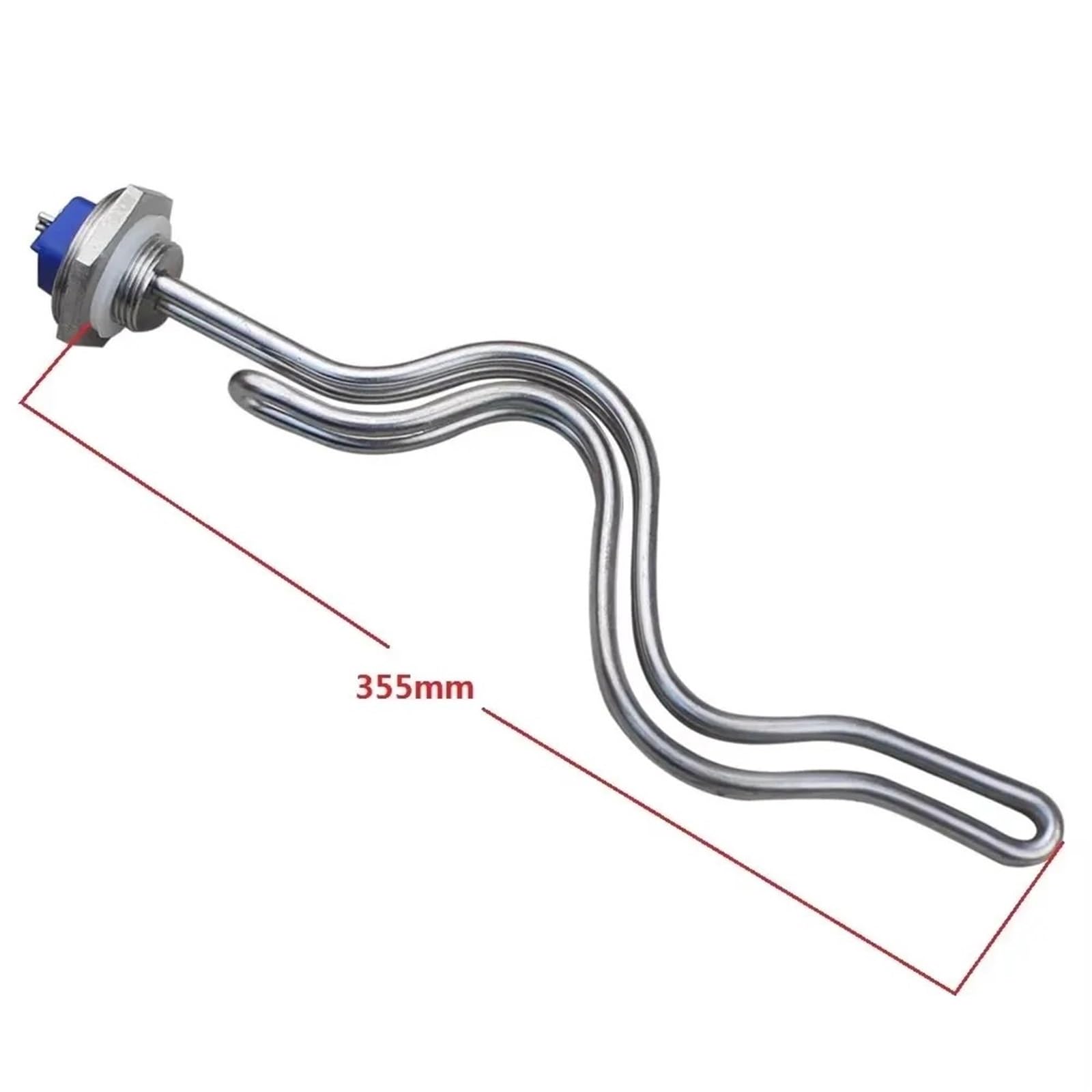 Elemento calefactor Elemento calentador de agua NPT de 1 ", elemento calefactor de inmersión eléctrico de 240V for elaboración de cerveza de acero inoxidable 304 4500w/5500w/6500w(4.5KW)