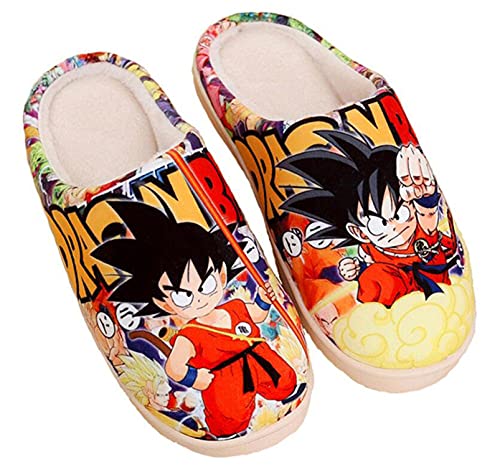 WANHONGYUE Dragon Ball Anime Zapatillas de Casa Hombre Mujer
