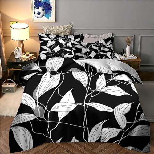 Housse de Couette Microfibre Hypoallergique Anti-Acariens Douce - 6