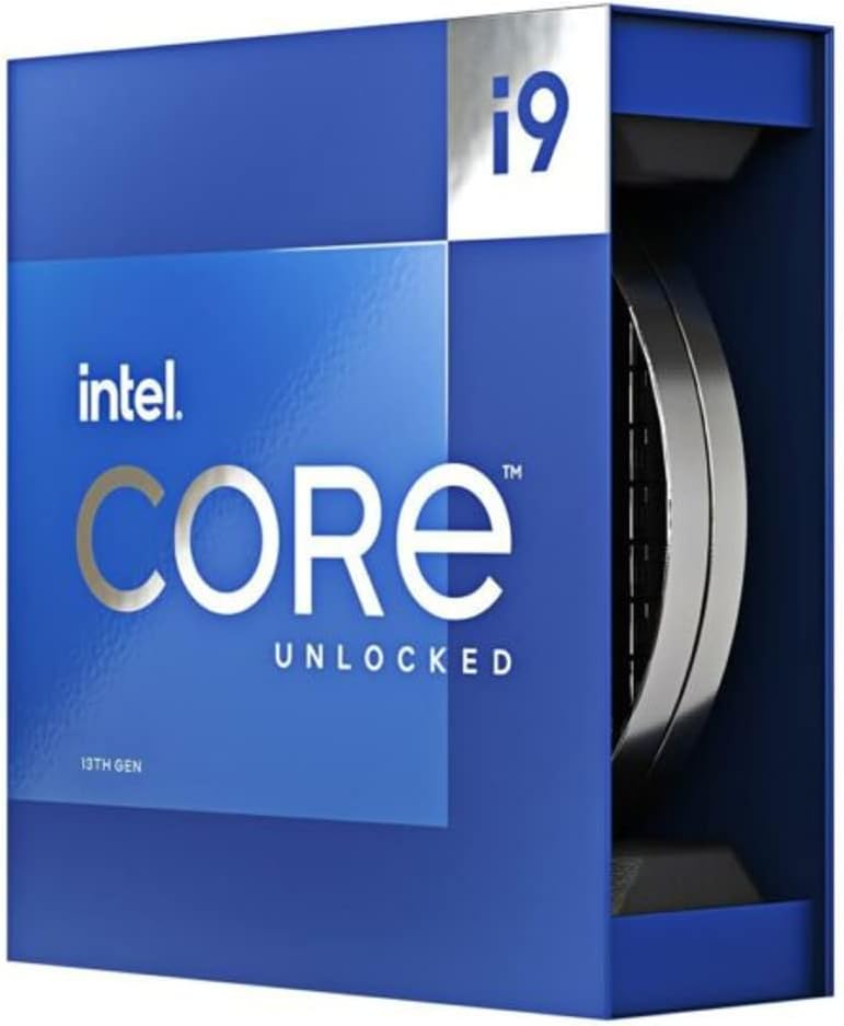 Mavark New Intel 13th Gen Raptor Lake Core i9-13900K CPU Upto 5.8GHz Boost Speed Best Gaming Overclocking Features for Z790 MB RTX 4090 Card BX8071513900K + Notebook Stylus Pen Light (13th i9)