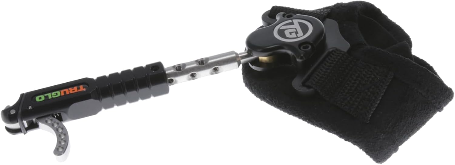 TRUGLO unisex adult Side-Lock Connection Archery Compound Bow Release Aids, Black, One Size US