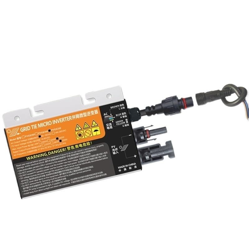 700W/600W/500W/350W/300W/260W Solar PV Grid Tie Micro Inverter Smart Microinverter Invertitore DC18V-60V a CA 50HZ/60HZ(500W)