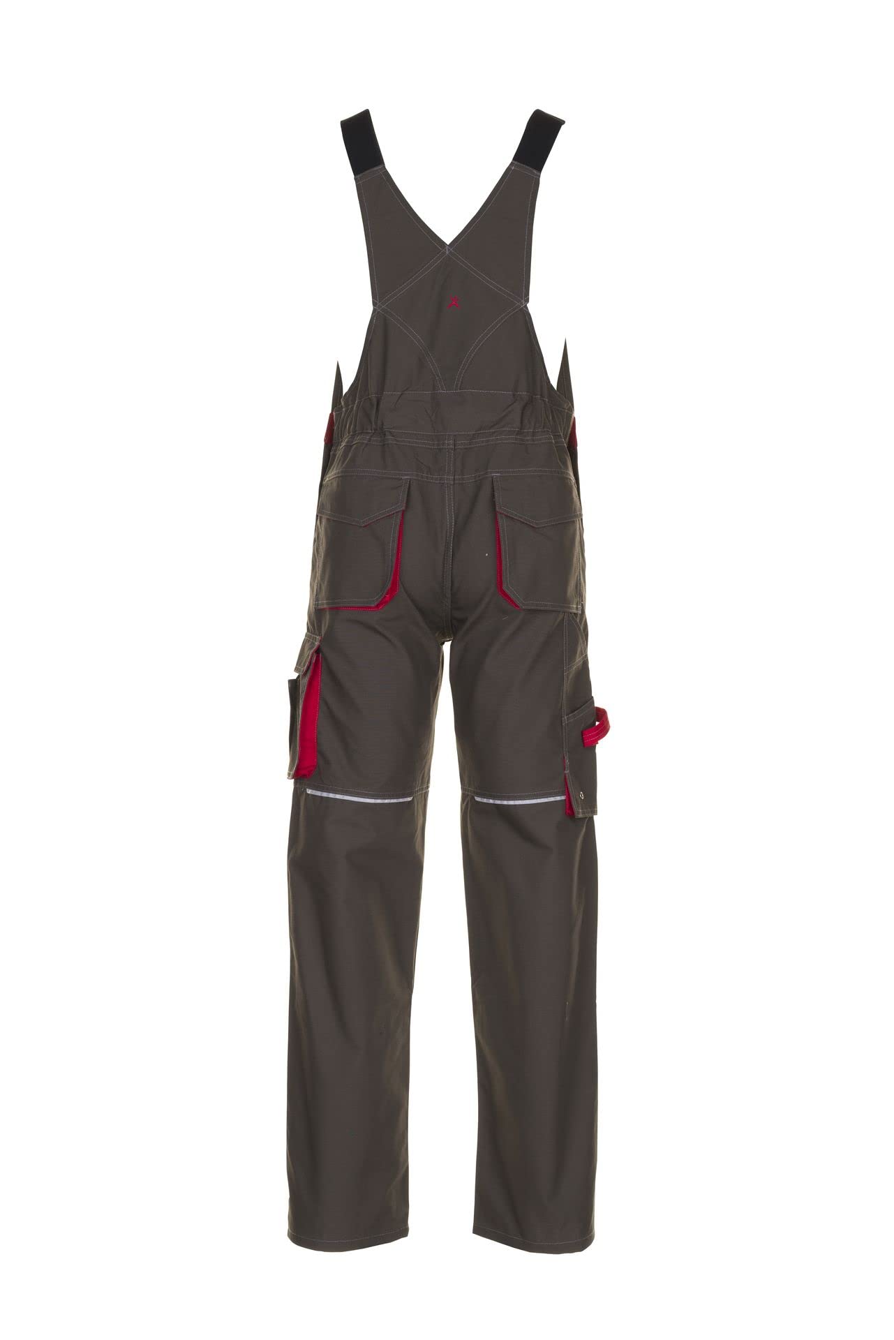 Planam Peto de Basalto MFH Basalt - Mono de trabajo (talla 48), color azul y rojo Hombre (Pack de 1)