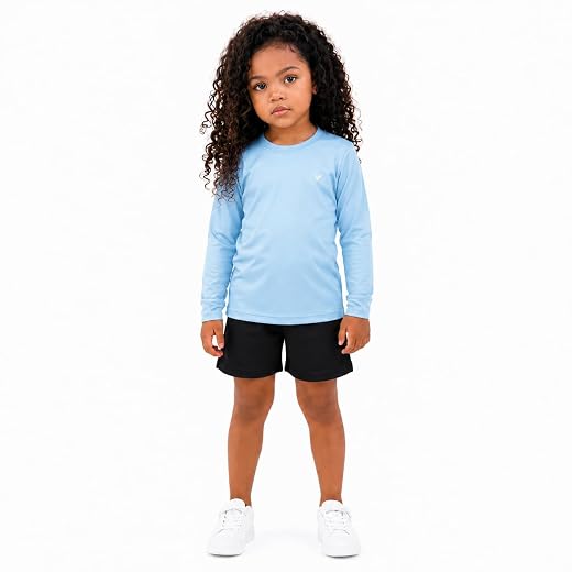 Camisa Térmica Infantil com Proteção Solar Voker UV 50+ Segunda Pele e Conforto Térmico