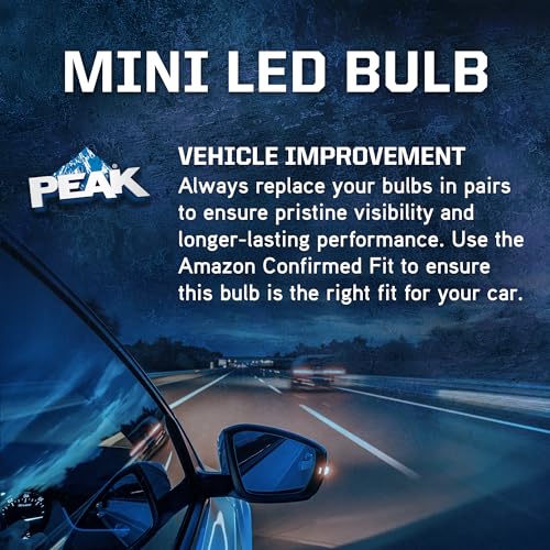 PEAK 1156LED-2BPP Bombillas LED blancas para auto, pack de 2 miniatura 5